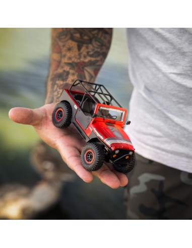 Axial 1-30 SCX30 Jeep CJ-7 4X4 RTR Brushed Rock...