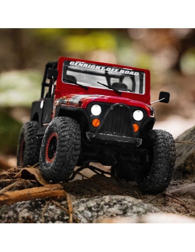 Axial 1-30 SCX30 Jeep CJ-7 4X4 RTR Brushed Rock...