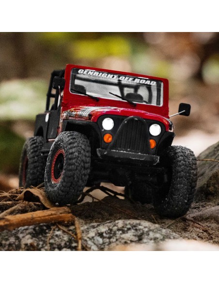 Axial 1-30 SCX30 Jeep CJ-7 4X4 RTR Brushed Rock Crawler (Battery & Charger Included) Axial 1-30 SCX30 Jeep CJ-7 GenRight