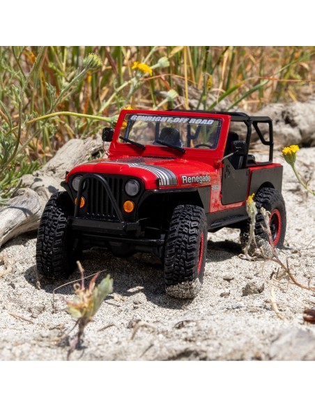 Axial 1-30 SCX30 Jeep CJ-7 4X4 RTR Brushed Rock Crawler (Battery & Charger Included) Axial 1-30 SCX30 Jeep CJ-7 GenRight