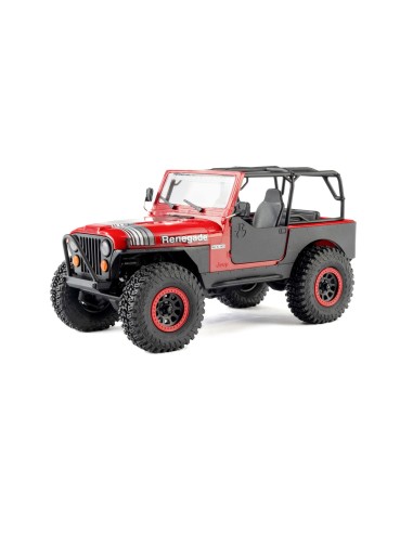 Axial 1-30 SCX30 Jeep CJ-7 4X4 RTR Brushed Rock...