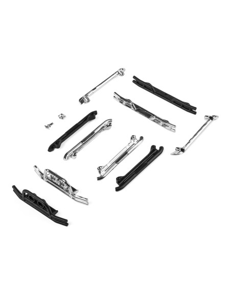 Axial Bumpers  Side Step-Exhaust: SCX30 CJ-7