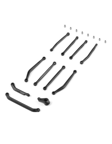 Axial 99mm Short Wheelbase Link Set  Servo Horn: SCX30 CJ-7
