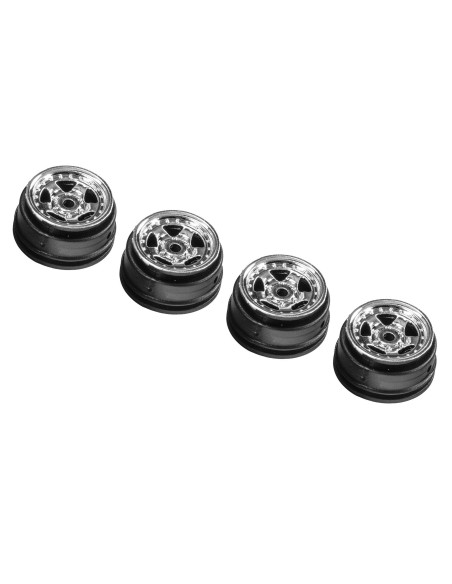 Pro-Line Racing 1-30 American Racing AR23 Front-Rear Wheels  Chrome (4): SCX30