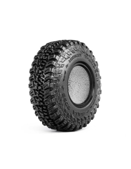 Pro-Line Racing 1-30 Mickey Thompson Baja Boss Predator Front-Rear Tires with Open Cell Foams (4): Axial SCX30