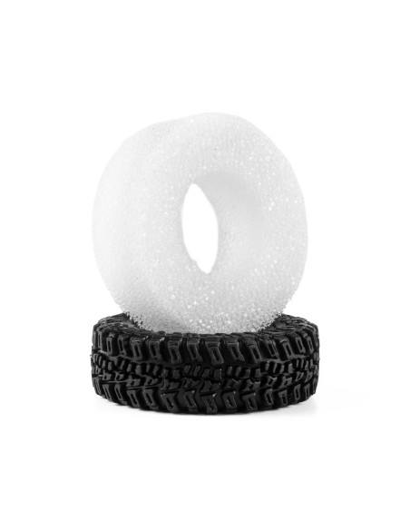 Pro-Line Racing 1-30 Mickey Thompson Baja Boss Predator Front-Rear Tires with Open Cell Foams (4): Axial SCX30