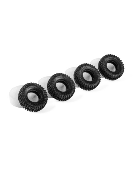 Pro-Line Racing 1-30 Mickey Thompson Baja Boss Predator Front-Rear Tires with Open Cell Foams (4): Axial SCX30