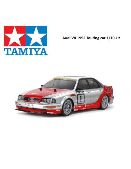 Audi V8 1992 Touring Car 1/10 RC Kit Tamiya