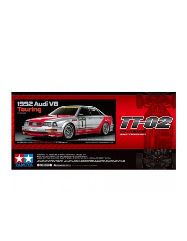 Audi V8 1992 Touring Car 1/10 RC Kit Tamiya