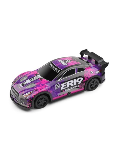 Coche Drift 1/22 ER19 RTR con luces Led - Púrpura