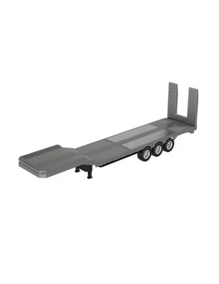 Remolque 3 ejes para Scania 770S V8 Huina 1501 1/18 Silver
