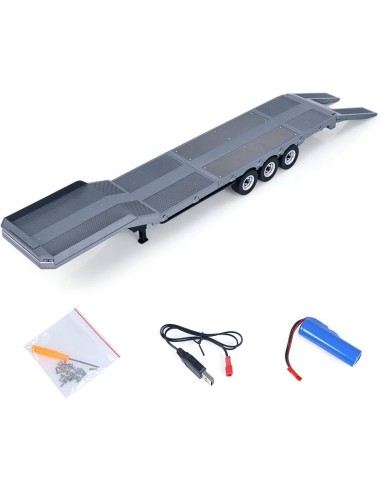 Remolque 3 ejes para Scania 770S V8 Huina 1501...