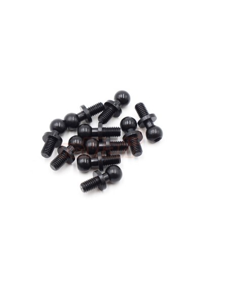 Pack bolas 4.8mm con eje roscado 5mm (1u)