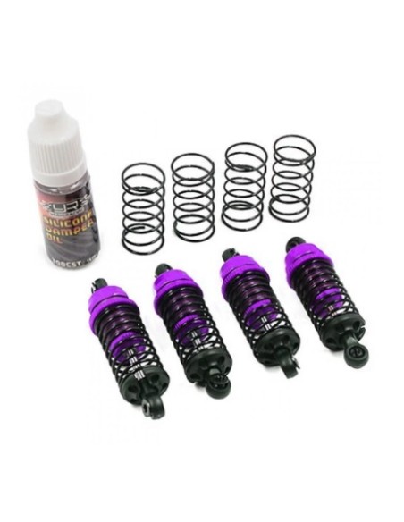 Amortiguadores D-Bore 55mm Set 1/10 RC Drift - Purple