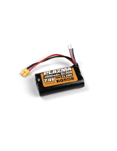 Plazma 7.4V 1500mAh 15C LiIon Battery Pack