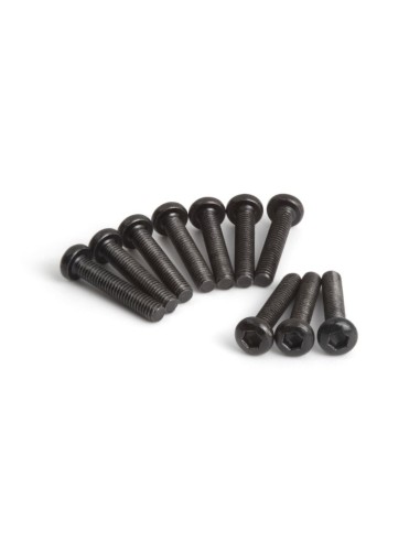 Button Head Screw M2.5x14mm (Hex Socket-10pcs)