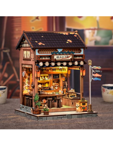 Cutebee Miniature House Choshi no Shitamachi 218 piezas
