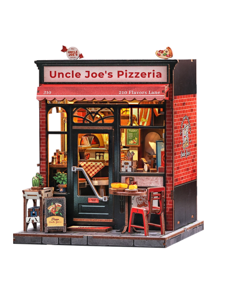 Cutebee Miniature House Uncle Joe's Pizzeria 236 piezas
