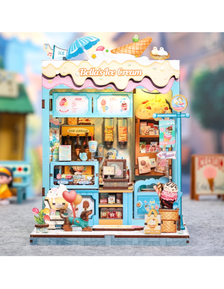 Cutebee Miniature House Bella's Ice Cream 225 piezas