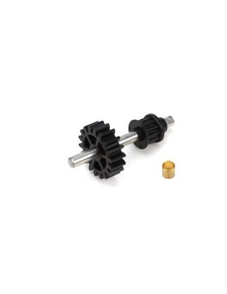 BLH1655 Tail Drive Gear/Pulley Assembly: Blade 450X