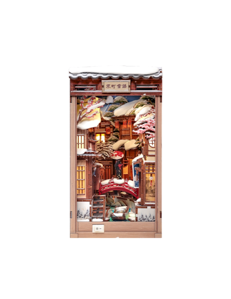 Cutebee Book Nook Kyoto Snow Whisper 286 piezas