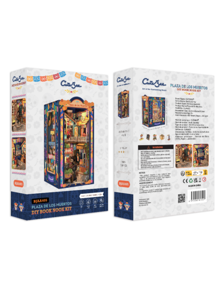 Cutebee Book Nook Plaza de los Muertos 350 piezas