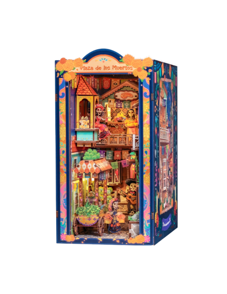Cutebee Book Nook Plaza de los Muertos 350 piezas