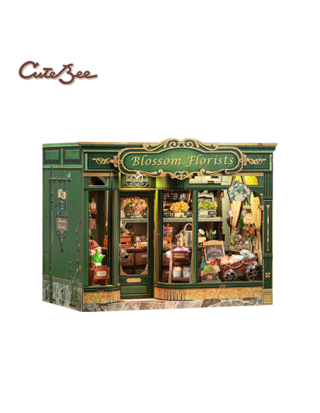 Cutebee Miniature House Blossom Florists 265 piezas