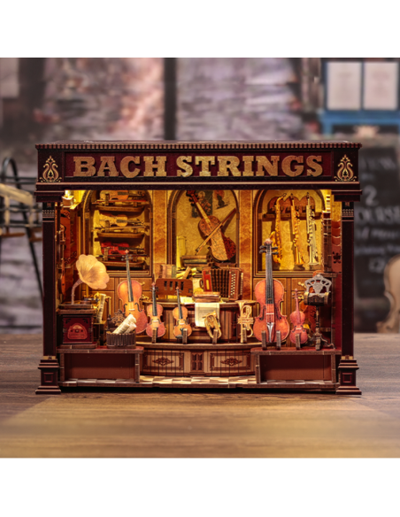 Cutebee Miniature House Bach Strings 285 piezas