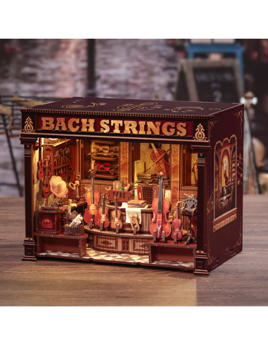 Cutebee Miniature House Bach Strings 285 piezas
