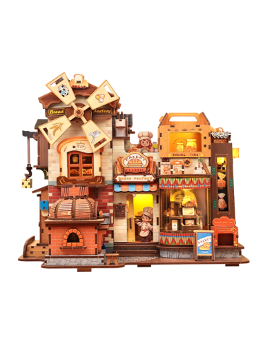 Cutebee Miniature House Bread Factory 572 piezas