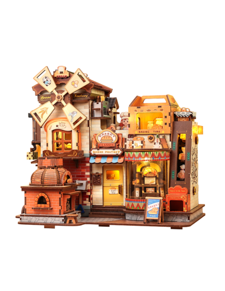 Cutebee Miniature House Bread Factory 572 piezas