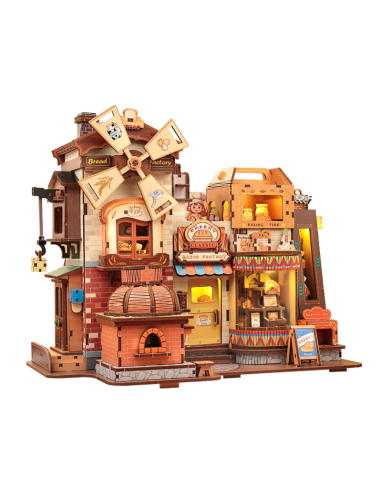 Cutebee Miniature House Bread Factory 572 piezas
