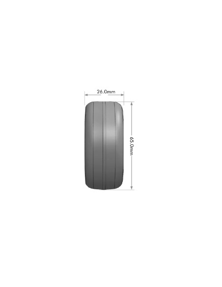 Ruedas Drift 1/10 Offset ajustable 2,4,6,8mm Louise RC (4u)