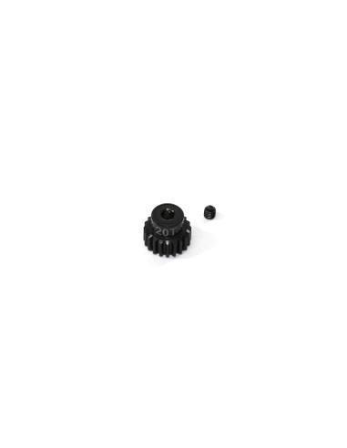 Piñon aluminio para 1/10 BRUSHLESS 19T 48db Absima