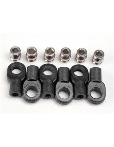 2742x Traxxas Short Rod Ends With Hollow Balls (6)