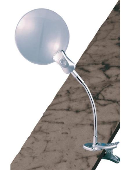 Lupa con sujeccióna la mesa