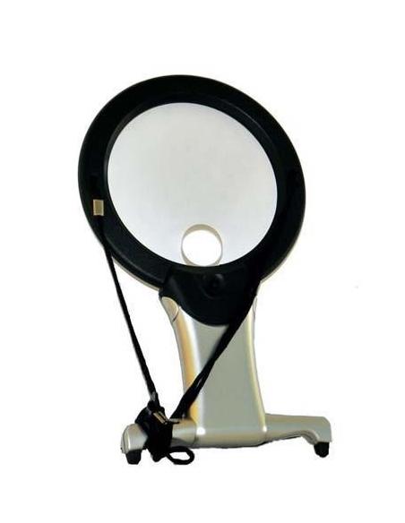 LUPA ESPACIAL CON 2 LEDS 4"