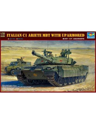 0394 ITALIAN C1 ARIETE MBT WITH UP ARMORED TRUMPET