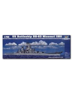 US Battleship BB-63...