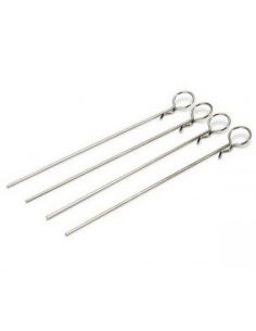 Body clips long/silver Absima