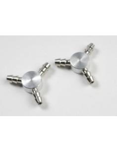 Fuel tubing coupler Y 2mm...