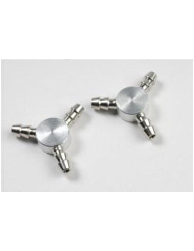 Fuel tubing coupler Y 2mm (2pcs)