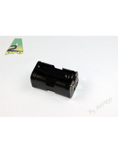 Portapilas sin cable (para 4 pilas AA)