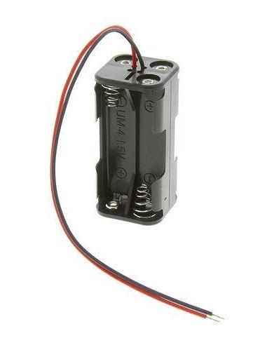 Portapilas RS 1,5v conector Hitec (para 4 pilas)