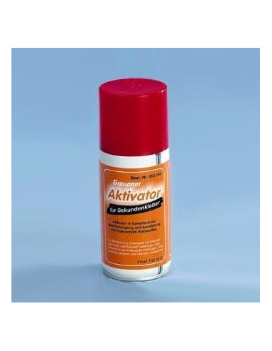 Acelerador para cyanocrilato de Graupner.