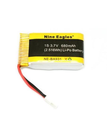 Batería LiPo 1s 3.7V 680mah