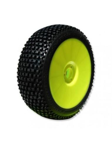 Neumáticos MARATHON buggy 1/8 Yellow - Soft (2u)