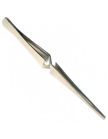 Pinza cruzada cromada