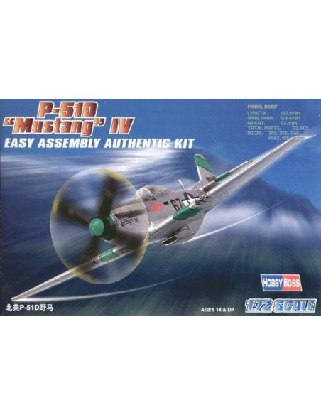 P-510 Mustang IV - Maqueta 1/72 HobbyBoss